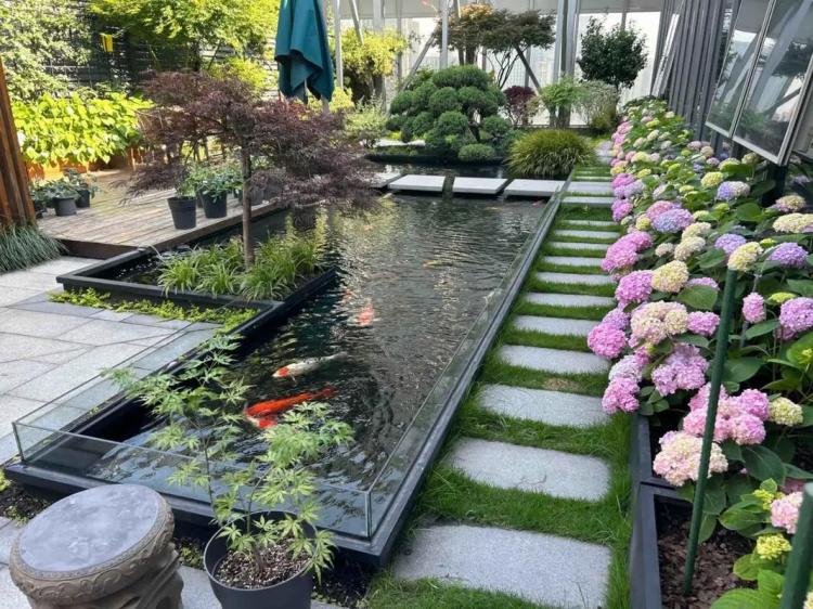 濱州泰安酒店陽臺屋頂花園綠化設(shè)計(jì)